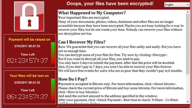 ransomware lock screen